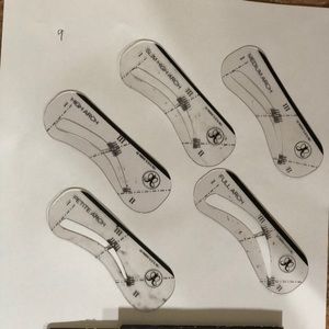 Anastasia brow stencils